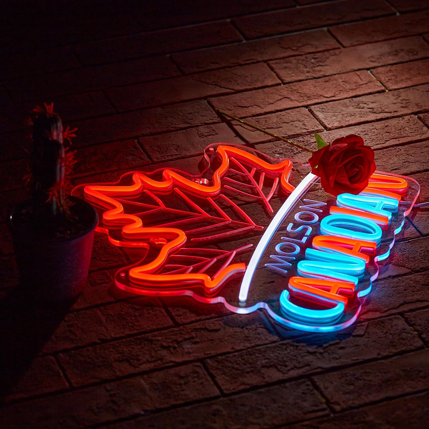 LED Neon Gaming Wall Light Signs – Mario, Hello Kitty, Kirby, Arcade & Gamer Controller Room Decor - General Equipment with Montreal Canadiens LED Neon Sign 40x27.6cm (15.7