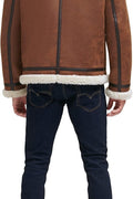 Levi's Men's Faux Shearling Rancher Aviator Jacket, used, size L - with | Sold by Uncle Wiener's Wholesale
