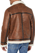 Levi's Men's Faux Shearling Rancher Aviator Jacket, used, size L - with | Sold by Uncle Wiener's Wholesale