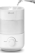 LEVOIT Humidifiers for Bedroom, 2.5L Top Fill Cool Mist Air Humidifier for Baby Nursery, Plants, Ultrasonic, Auto Shut - off, BPA Free, Quiet, Knob Control, 360° Nozzle - with | Sold by Uncle Wiener's Wholesale