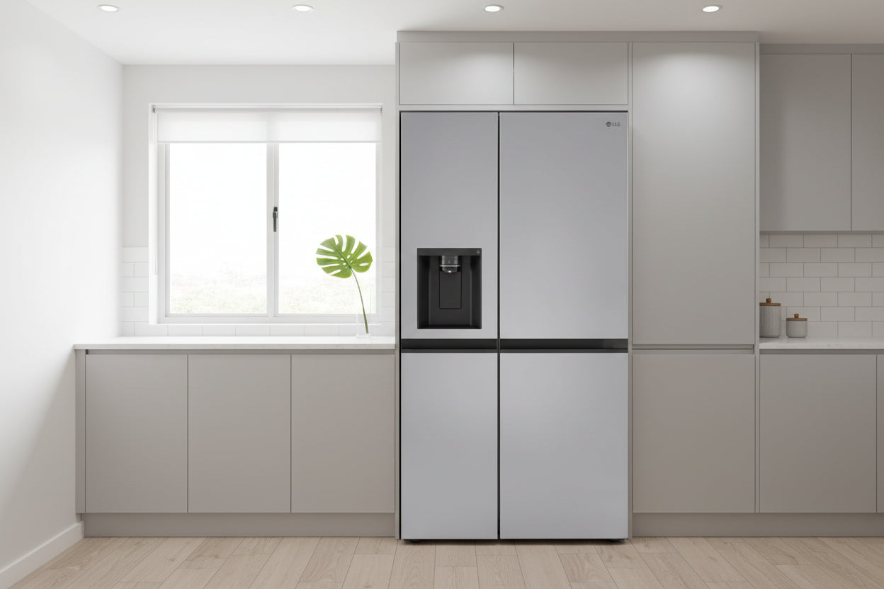 LG 27 cu.ft. Side - by - Side Refrigerator – Smooth Touch Dispenser, Door Cooling+ & SpacePlus Ice Maker LRSXS2706S - with | Sold by Uncle Wiener's Wholesale