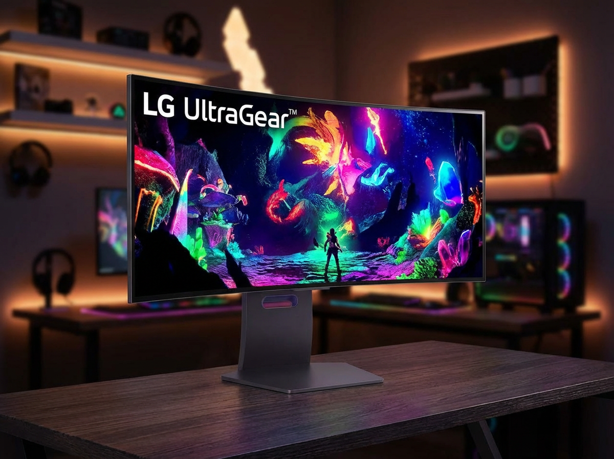 LG UltraGear 34" 1440p UWQHD 240Hz 0.03ms GTG Curved OLED LED G - Sync FreeSync Gaming Monitor - Purple Grey - General Equipment with | Sold by Uncle Wiener's Wholesale