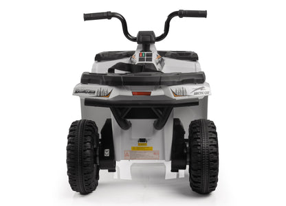 Licensed Arctic Cat 24V Ride - On ATV Quad Bike for Kids | Remote Control, LED Lights, EVA Wheels - with White Arctic Cat ATV | Sold by Uncle Wiener's Wholesale