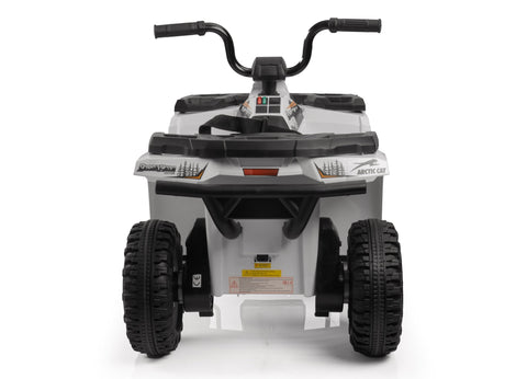 Licensed Arctic Cat 24V Ride - On ATV Quad Bike for Kids | Remote Control, LED Lights, EVA Wheels - with White Arctic Cat ATV | Sold by Uncle Wiener's Wholesale