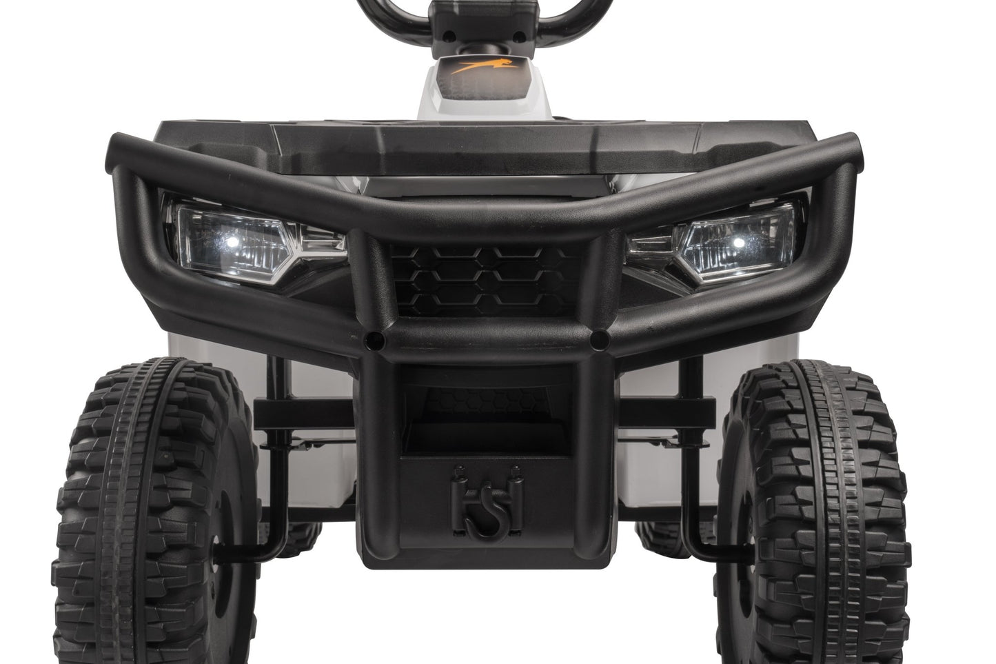 Licensed Arctic Cat 24V Ride - On ATV Quad Bike for Kids | Remote Control, LED Lights, EVA Wheels - with White Arctic Cat ATV | Sold by Uncle Wiener's Wholesale