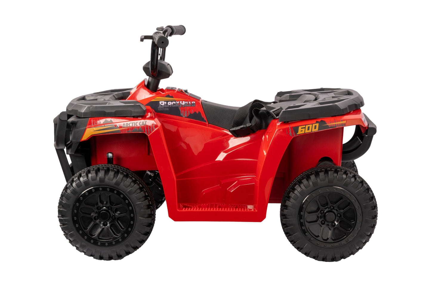 Licensed Arctic Cat 24V Ride - On ATV Quad Bike for Kids | Remote Control, LED Lights, EVA Wheels - with Red Arctic Cat ATV | Sold by Uncle Wiener's Wholesale