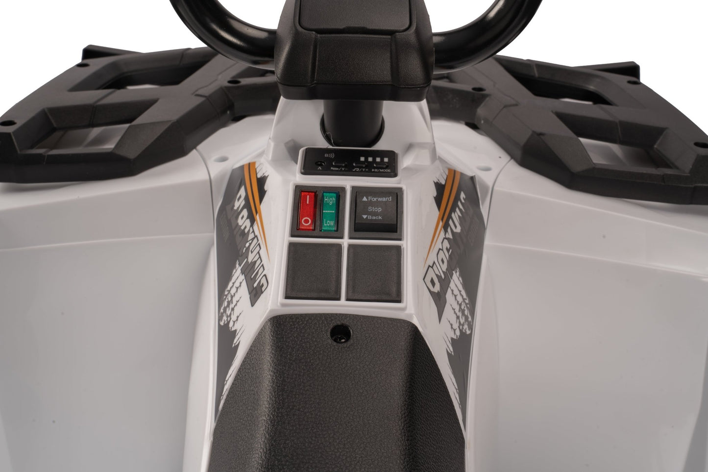 Licensed Arctic Cat 24V Ride - On ATV Quad Bike for Kids | Remote Control, LED Lights, EVA Wheels - with White Arctic Cat ATV | Sold by Uncle Wiener's Wholesale