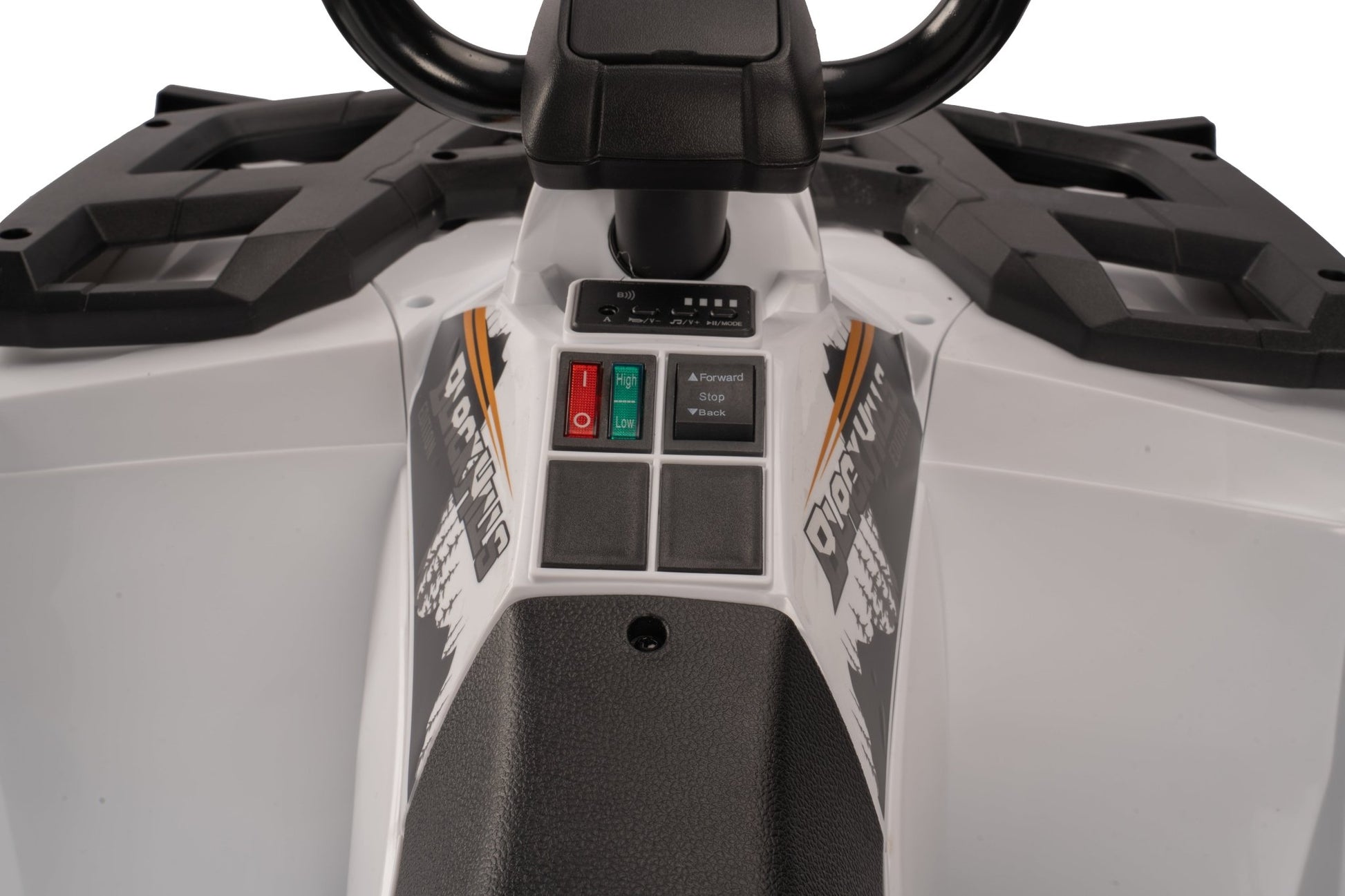 Licensed Arctic Cat 24V Ride - On ATV Quad Bike for Kids | Remote Control, LED Lights, EVA Wheels - with White Arctic Cat ATV | Sold by Uncle Wiener's Wholesale