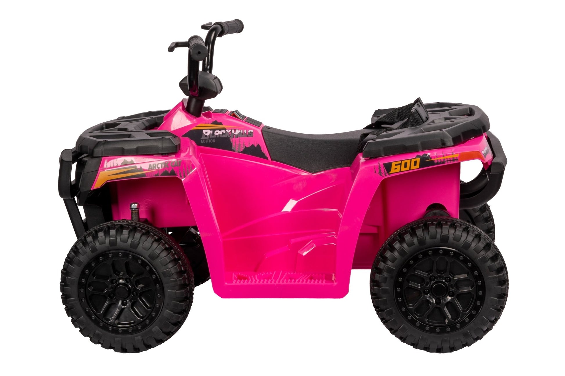 Licensed Arctic Cat 24V Ride - On ATV Quad Bike for Kids | Remote Control, LED Lights, EVA Wheels - with Pink Arctic Cat ATV | Sold by Uncle Wiener's Wholesale