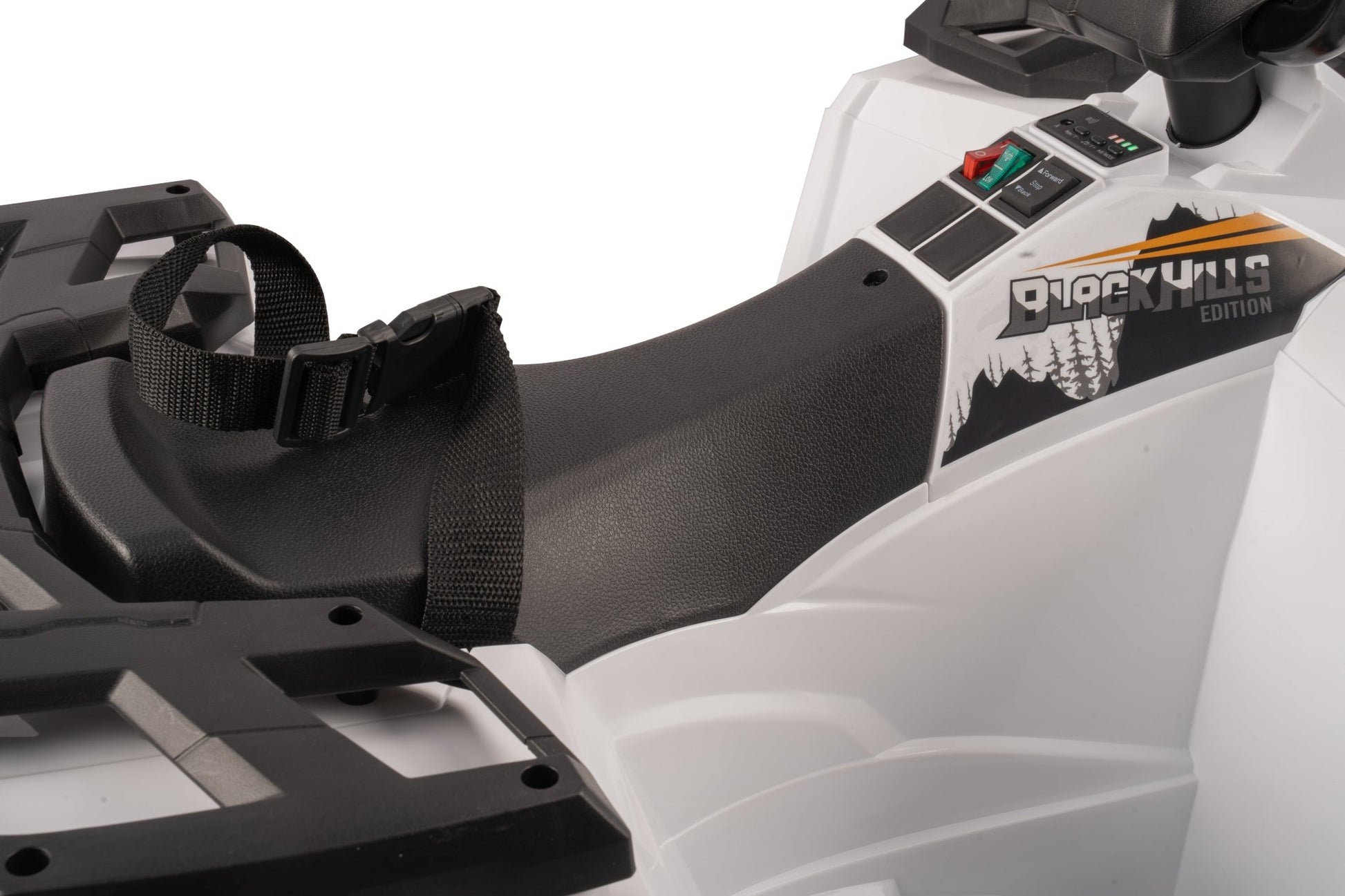 Licensed Arctic Cat 24V Ride - On ATV Quad Bike for Kids | Remote Control, LED Lights, EVA Wheels - with White Arctic Cat ATV | Sold by Uncle Wiener's Wholesale