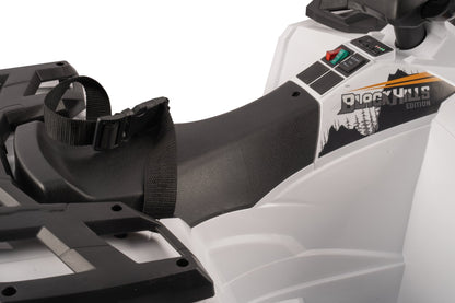 Licensed Arctic Cat 24V Ride - On ATV Quad Bike for Kids | Remote Control, LED Lights, EVA Wheels - with White Arctic Cat ATV | Sold by Uncle Wiener's Wholesale