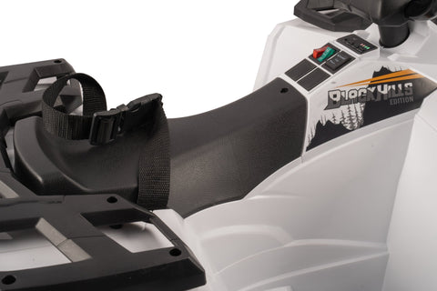 Licensed Arctic Cat 24V Ride - On ATV Quad Bike for Kids | Remote Control, LED Lights, EVA Wheels - with White Arctic Cat ATV | Sold by Uncle Wiener's Wholesale