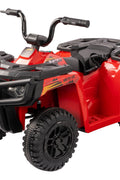 Licensed Arctic Cat 24V Ride - On ATV Quad Bike for Kids | Remote Control, LED Lights, EVA Wheels - with Red Arctic Cat ATV | Sold by Uncle Wiener's Wholesale