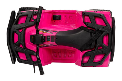 Licensed Arctic Cat 24V Ride - On ATV Quad Bike for Kids | Remote Control, LED Lights, EVA Wheels - with Pink Arctic Cat ATV | Sold by Uncle Wiener's Wholesale