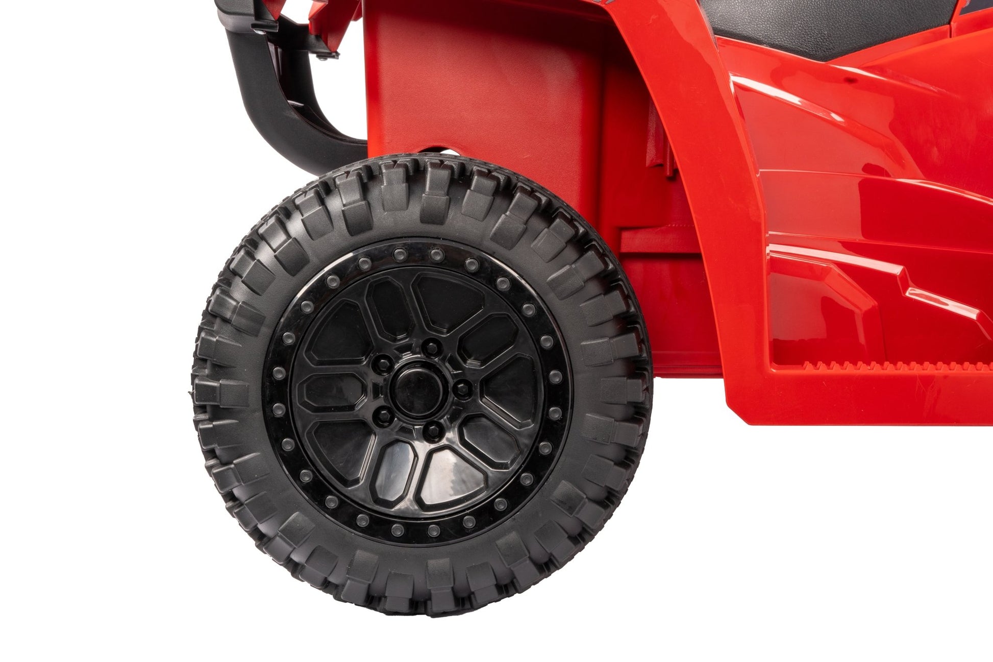 Licensed Arctic Cat 24V Ride - On ATV Quad Bike for Kids | Remote Control, LED Lights, EVA Wheels - with Red Arctic Cat ATV | Sold by Uncle Wiener's Wholesale