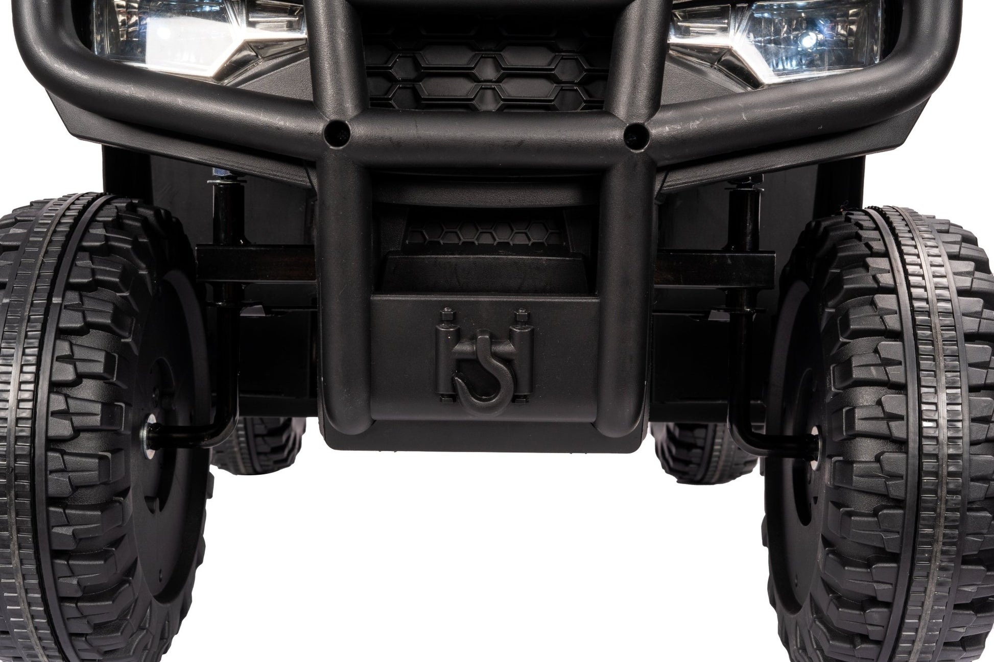 Licensed Arctic Cat 24V Ride - On ATV Quad Bike for Kids | Remote Control, LED Lights, EVA Wheels - with Grey Arctic Cat ATV | Sold by Uncle Wiener's Wholesale