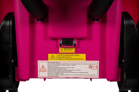 Licensed Arctic Cat 24V Ride - On ATV Quad Bike for Kids | Remote Control, LED Lights, EVA Wheels - with Pink Arctic Cat ATV | Sold by Uncle Wiener's Wholesale