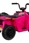 Licensed Arctic Cat 24V Ride - On ATV Quad Bike for Kids | Remote Control, LED Lights, EVA Wheels - with Pink Arctic Cat ATV | Sold by Uncle Wiener's Wholesale