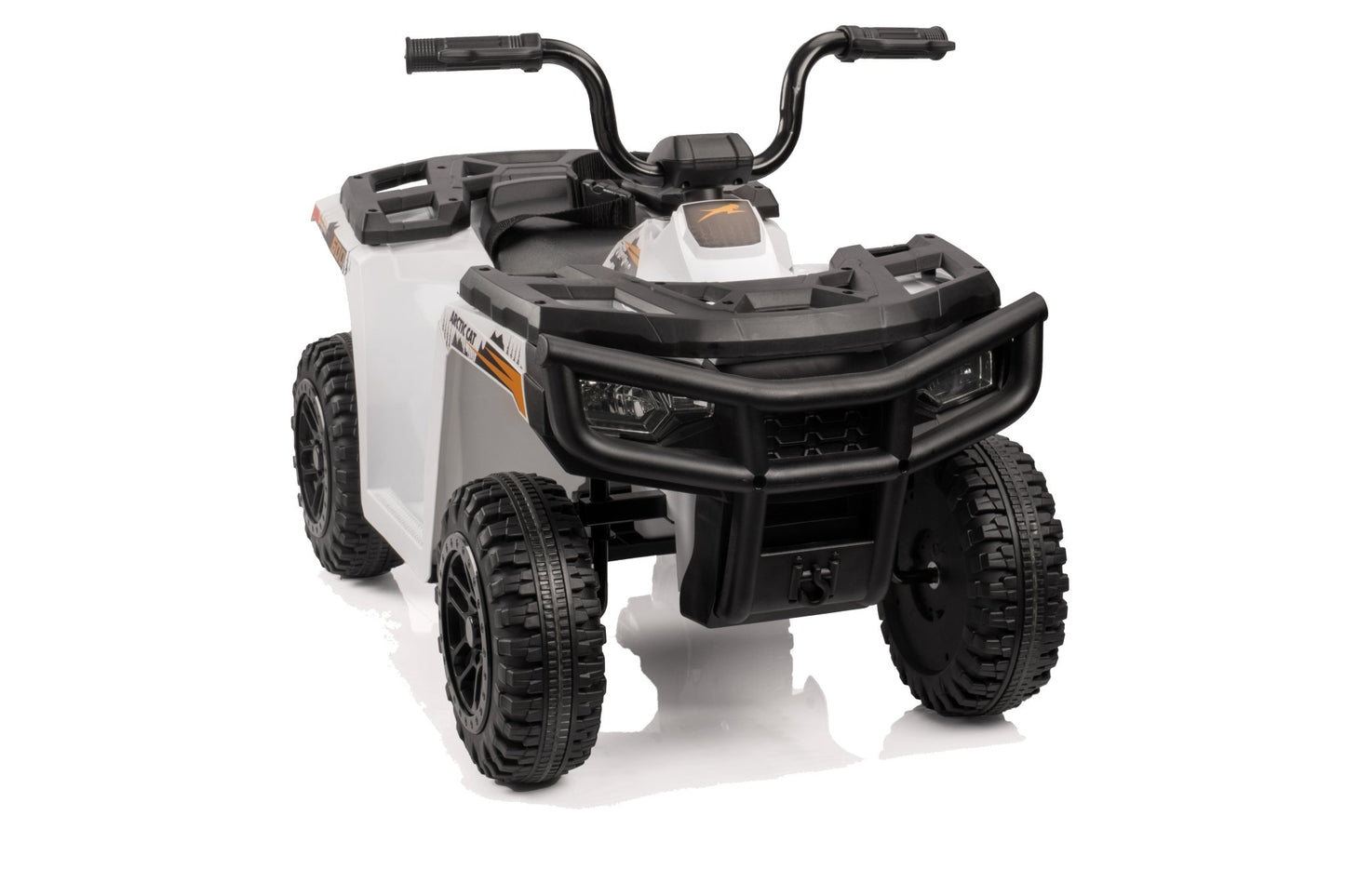 Licensed Arctic Cat 24V Ride - On ATV Quad Bike for Kids | Remote Control, LED Lights, EVA Wheels - with White Arctic Cat ATV | Sold by Uncle Wiener's Wholesale