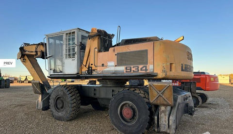 Liebherr A934C Wheeled Material Handler – 2008 (Logging Spec) | Equipment Part - Out | Used OEM Liebherr Parts - with | Sold by Uncle Wiener's Wholesale