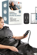 LifePro Sauna Blanket for Detoxification - Portable Far Infrared Sauna for Home Detox Calm Your Body and Mind Regular Black - with | Sold by Uncle Wiener's Wholesale