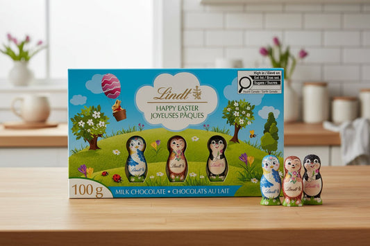 Lindt Fun Friends Easter Milk Chocolates – 100 g Bag, Premium Foil-Wrapped Easter Candy - Snack with | Sold by Uncle Wiener's Wholesale