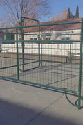 Livestock Panels for Sheep & Goats – 5 ft x 9.5 ft Heavy - Duty Steel Fencing + Optional Arch Entry Gate - with Arch Entry Gate | Sold by Uncle Wiener's Wholesale