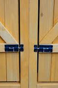 Lockable Outdoor Bicycle Storage Shed | 2 - Bike Garage & Tool Shed | Weatherproof Wood G488 - with | Sold by Uncle Wiener's Wholesale