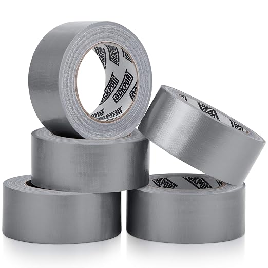 Lockport Heavy Duty White Duct Tape – 2 Inch x 30 Yard Waterproof Multipurpose Repair Tape - Home products with | Sold by Uncle Wiener's Wholesale