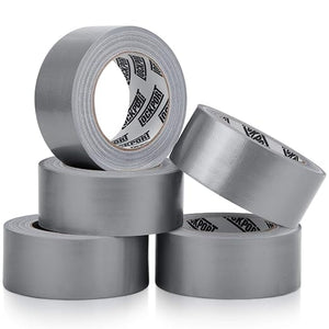 Lockport Heavy Duty White Duct Tape – 2 Inch x 30 Yard Waterproof Multipurpose Repair Tape