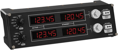 Logitech G USB G Pro Flight Radio Panel - with Black | Sold by Uncle Wiener's Wholesale