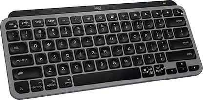 Logitech MX Keys Mini for Mac Wireless Bluetooth Keyboard Compact Backlit USB C Space Grey - Electronics with | Sold by Uncle Wiener's Wholesale