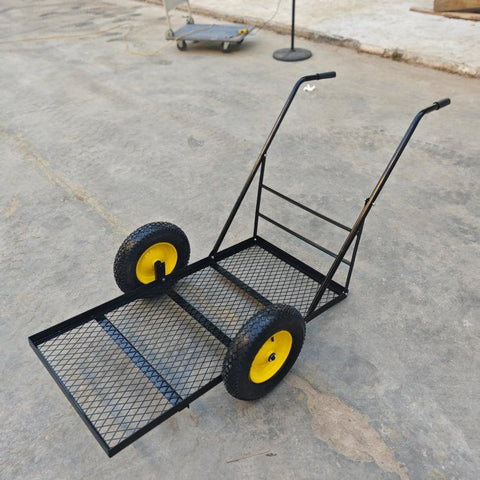 Low Profile Landscape Cart with Wide Deck & Heavy - Duty Frame LPLC4824 - with | Sold by Uncle Wiener's Wholesale