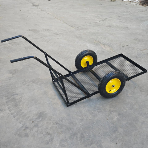 Low Profile Landscape Cart with Wide Deck & Heavy - Duty Frame LPLC4824 - with | Sold by Uncle Wiener's Wholesale