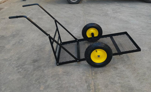 Low Profile Landscape Cart with Wide Deck & Heavy - Duty Frame LPLC4824 - with | Sold by Uncle Wiener's Wholesale