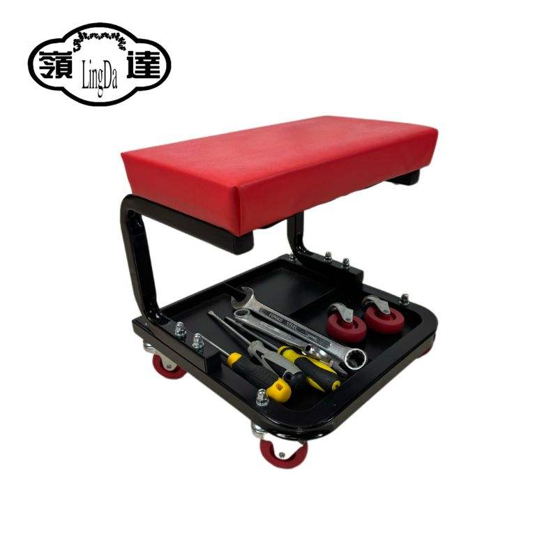 Low-Profile Rolling Mechanic Stool LD18012 - with | Sold by Uncle Wiener's Wholesale