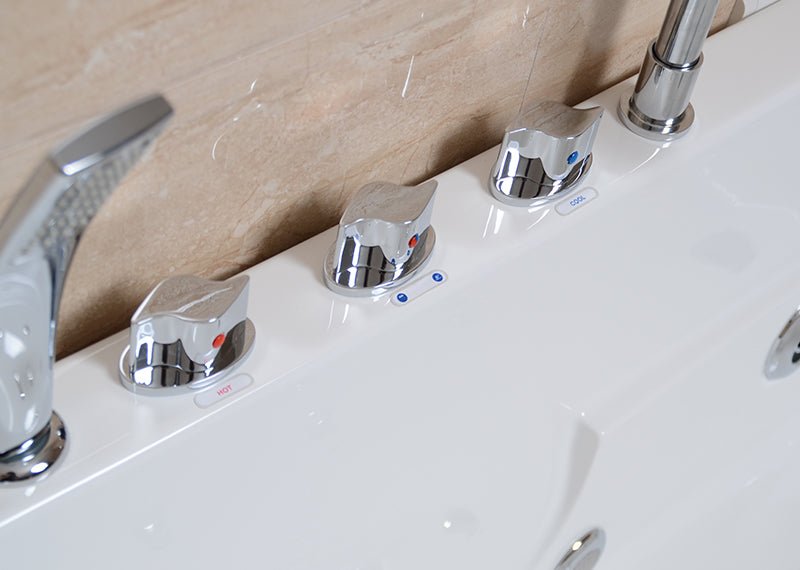 Luxury rectangle whirlpool bathtub TMB112 with air jets
TMB112 spa jet tub with handheld shower and modern design
Black and white hydrotherapy bathtub with right drain
Multicolor TMB112 massage bathtub in modern bathroom
Acrylic and copper rectangle bathtub with ergonomic seat