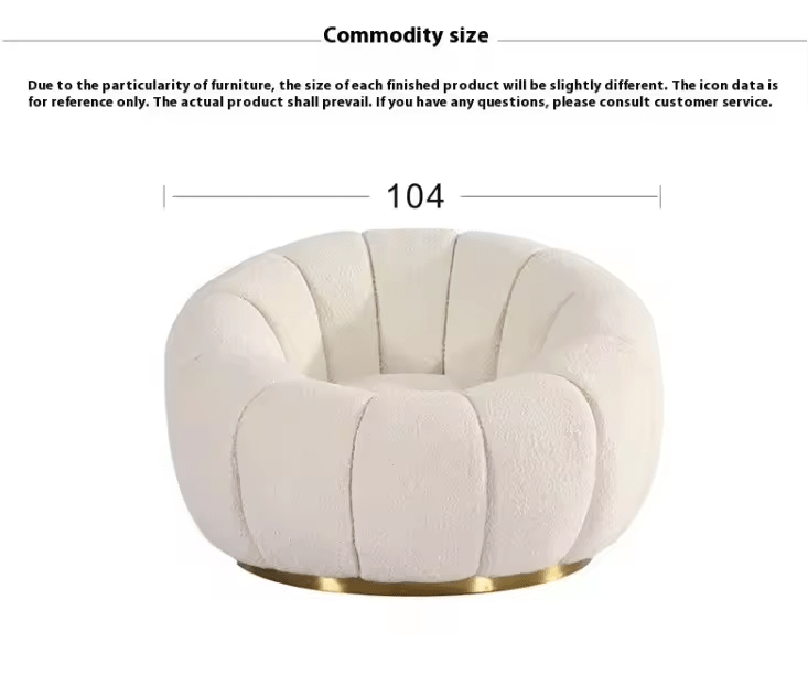 Luxury White Velvet Lounge Chair with Matching Ottoman – Gold Base, Modern Accent Seating Set 2505051 - with | Sold by Uncle Wiener's Wholesale