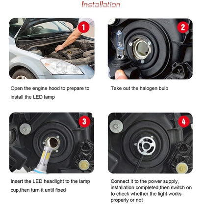LYO LED Headlight Kit – H11, H8, H9, H13, 9004, 9005, 9006, 9007 Socket Compatible - with LYL4H11: H11 / H8 / H9 Single Beam | Sold by Uncle Wiener's Wholesale