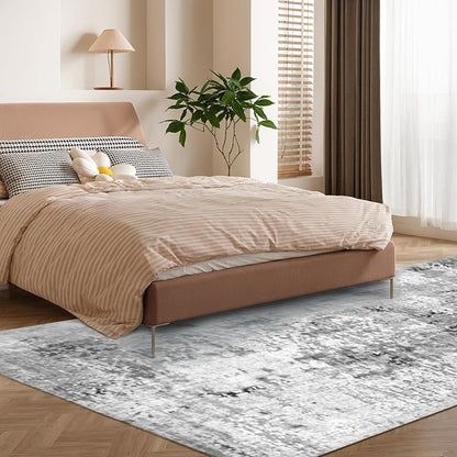 Machine Washable Low - Profile Area Rug with Non - Slip Backing – 6×9 & 8×10 - with 6 × 9 ft Area Rugs - B0DCVG9LNG | Sold by Uncle Wiener's Wholesale