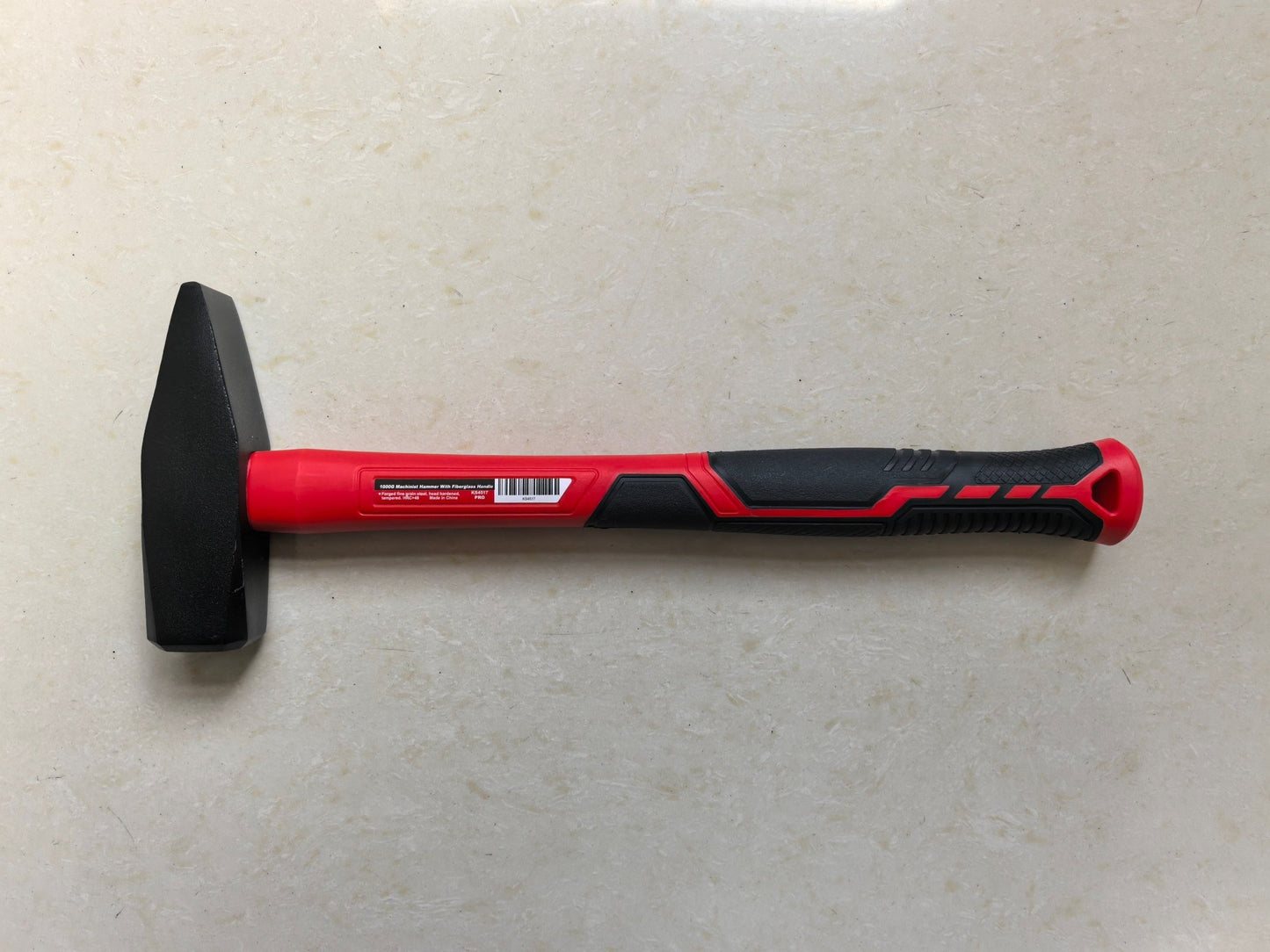 Machinist Hammer Fiberglass Handle 300g 500g 1000g 2000g Steel Head KS4519 - with 1000g Machinist Hammer | Sold by Uncle Wiener's Wholesale
