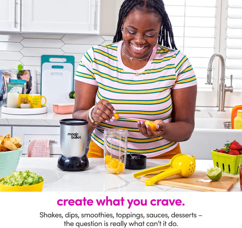 Magic Bullet Blender, Mixer & Mini - Food Processor In - One (17 - Piece Set) - with | Sold by Uncle Wiener's Wholesale