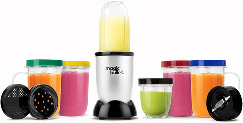 Magic Bullet Blender, Mixer & Mini - Food Processor In - One (17 - Piece Set) - with | Sold by Uncle Wiener's Wholesale