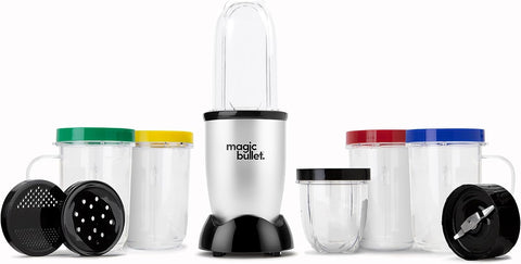 Magic Bullet Blender, Mixer & Mini - Food Processor In - One (17 - Piece Set) - with | Sold by Uncle Wiener's Wholesale