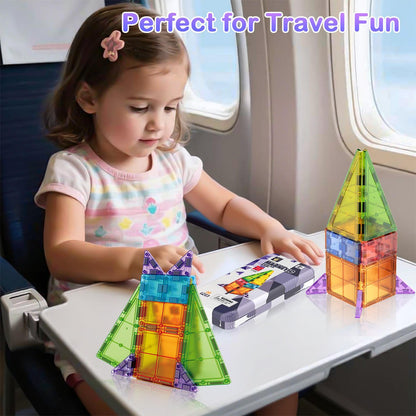 Magnetic Building Sheet Set 38 Pieces Drill Face Castle Construction Toy JY475109 - with | Sold by Uncle Wiener's Wholesale