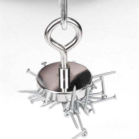 Magnetic Fishing Kit – 550 Lbs Pull Force, 66FT Rope, Gloves & Scraper S1295 - with | Sold by Uncle Wiener's Wholesale