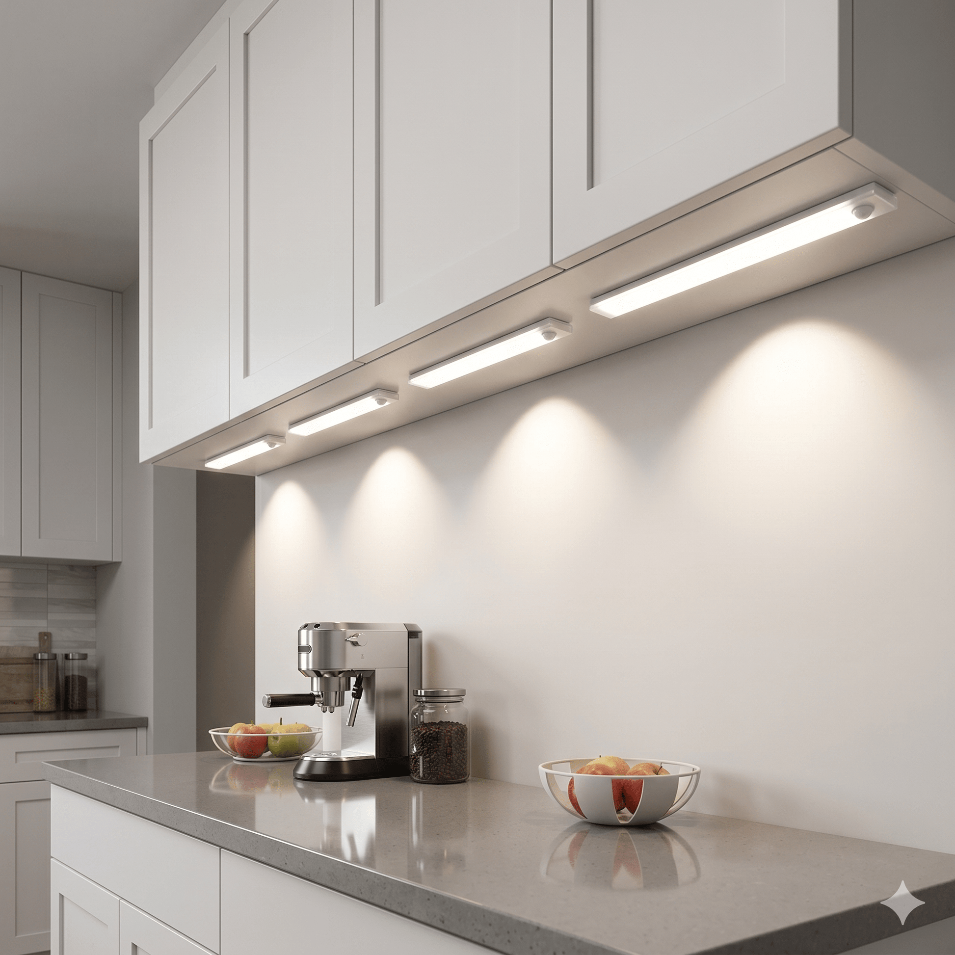 Magnetic Rechargeable LED Light Bar Cabinet Closet Under Cabinet Lighting 3 Sizes ARLNL - with 200mm | Sold by Uncle Wiener's Wholesale