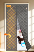 Magnetic Thermal Insulated Door Curtain Soundproof Winter Door Blanket - with Fits standard 32 - inch doors | Sold by Uncle Wiener's Wholesale