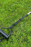 Manual Lawn Aerator Tool with Steel Tines and Easy - Grip Handle – LA4064 - with | Sold by Uncle Wiener's Wholesale