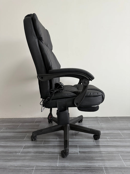 Massage Chair with Footrest – Ergonomic Recliner with 6 - Point Vibrating Massage OC670B - with | Sold by Uncle Wiener's Wholesale